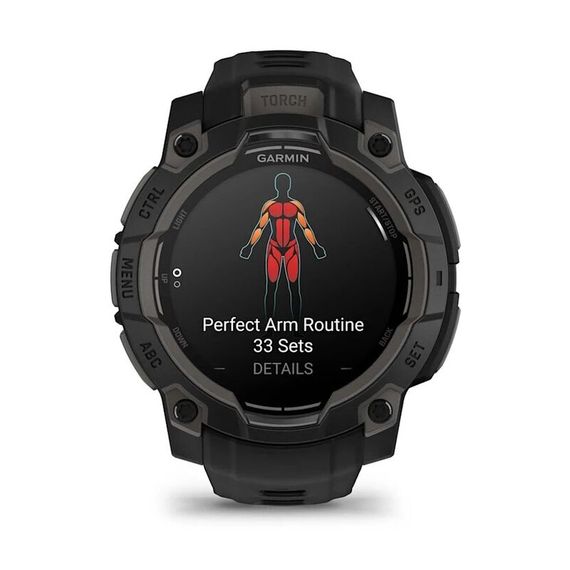 Умные часы Garmin Instinct 3 45 mm AMOLED Black