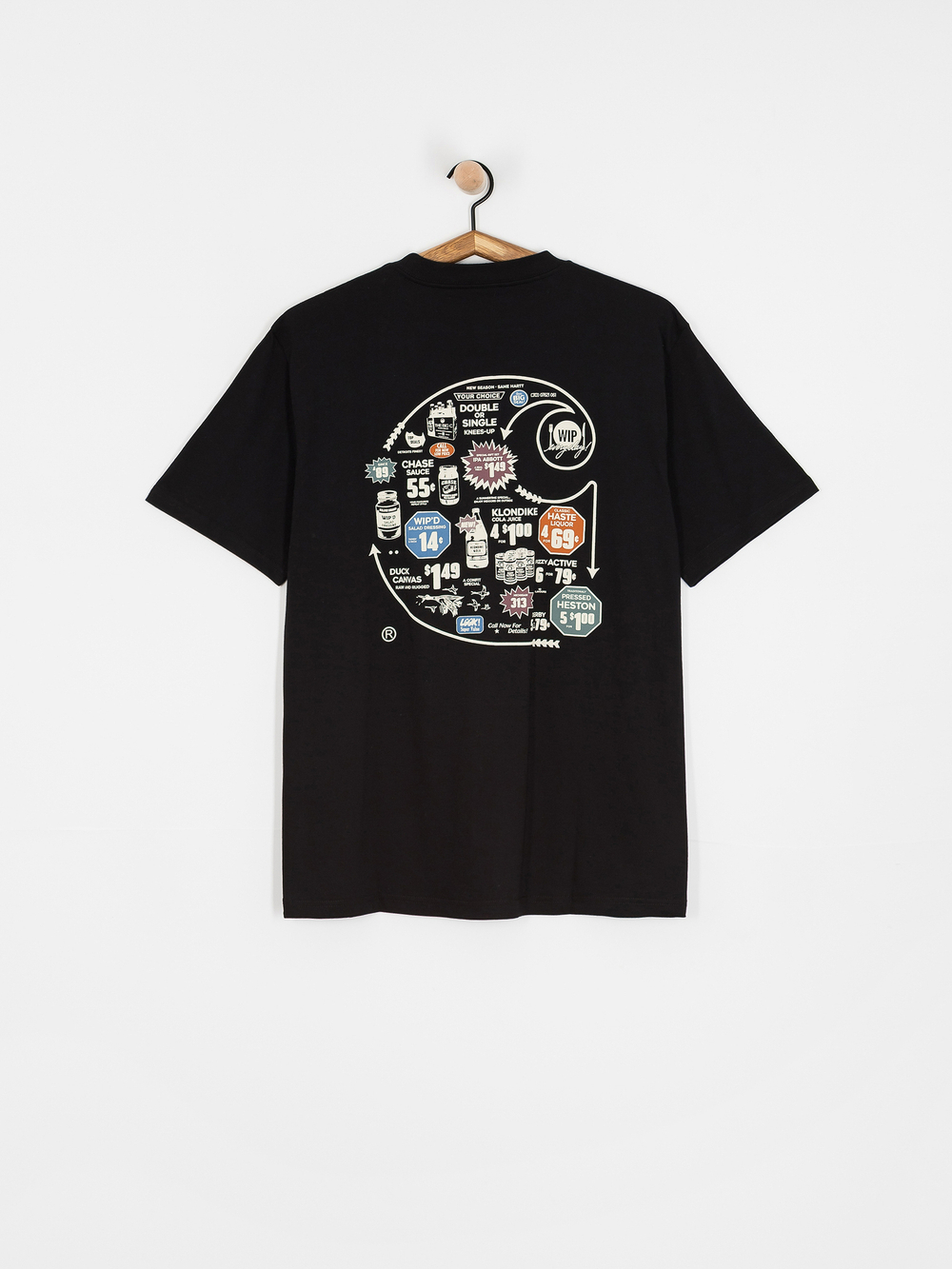 Футболка Carhartt WIP Catalogue C Logo