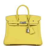 Сумка из кожи питона с аксессуарами Hermès