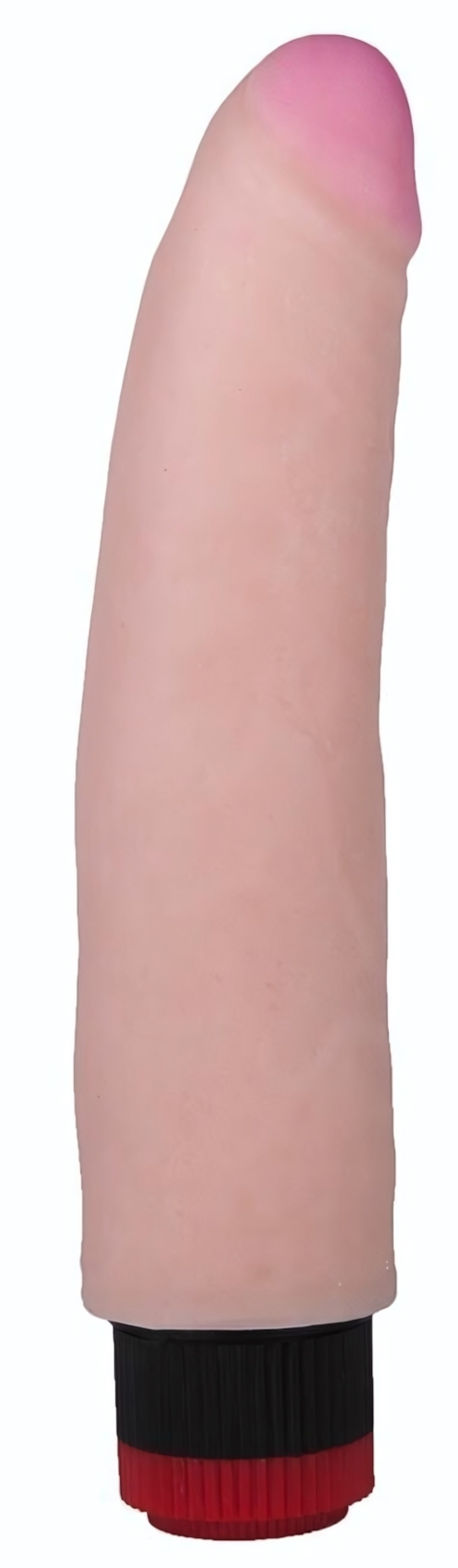 Реалистичный вибратор со встроенным пультом - 21,7 см. (Цвет: телесный)