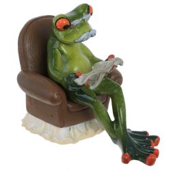 GAEM Фигурка декоративная "Лягушка", L8 W13 H10 см, 2в.