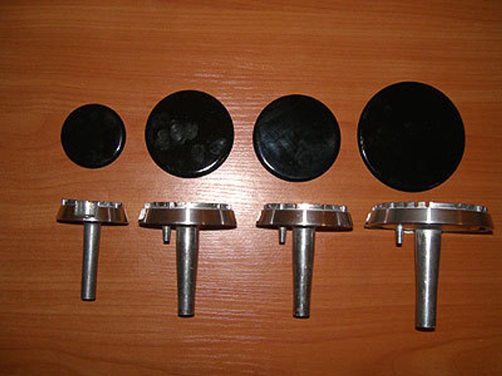 Комплект конфорок (рассекателей) с блинчиками для газовой плиты Гефест ПГ 3200-06
