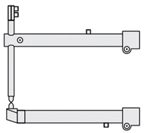 Верхнее плечо наклонное Fubag для SG 4-6 O 22×125 мм