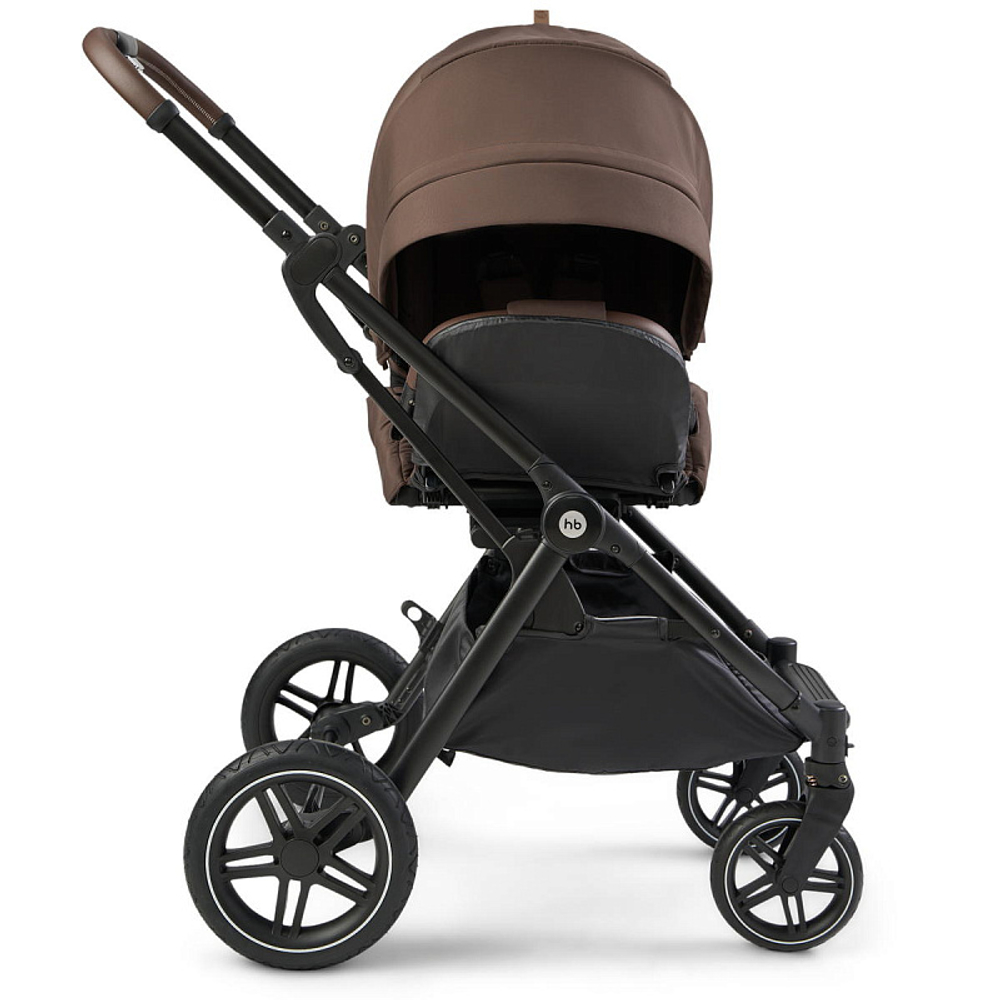Детская прогулочная коляска Happy Baby Luna 360 dark brown