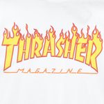 Футболка Thrasher Flame Logo (white)