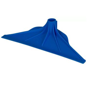 Скребок для жидкого навоза, с резьбой, синий, Китай