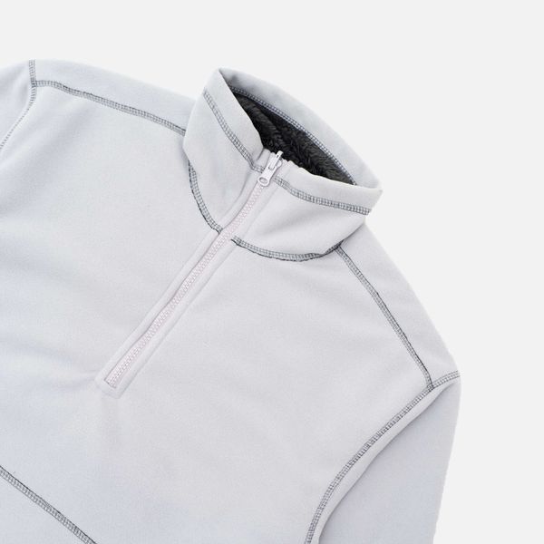 Толстовка FW22 Reverse Fleece Shirt Fog Серая - фото 2