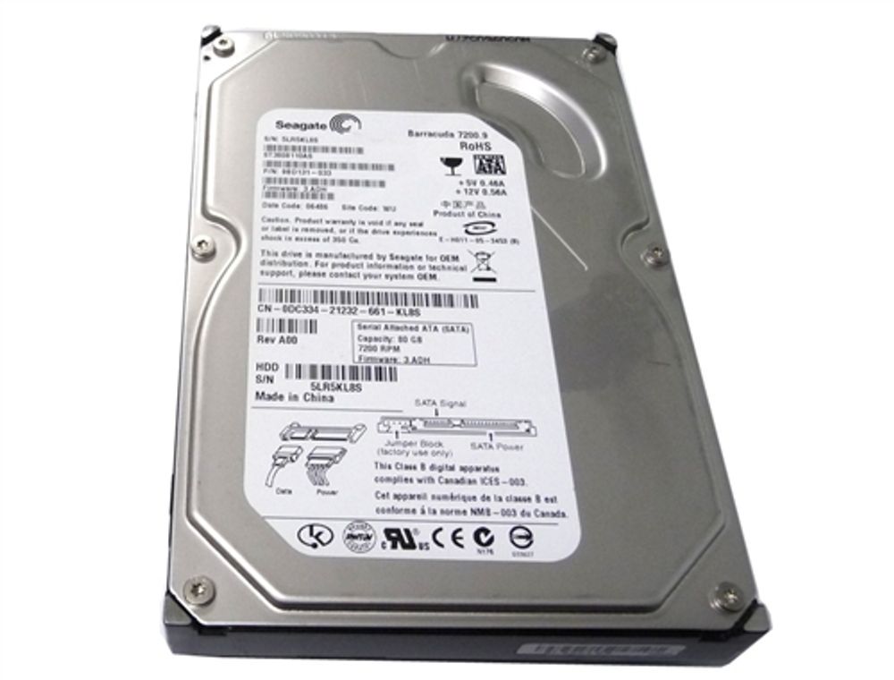 Жесткий диск Seagate Cheetah 80Gb 7200 rpm SATAII 3.5&quot; ST3808110AS