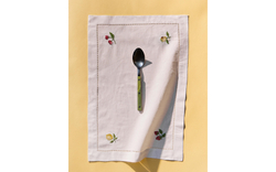 Zara Home сервировочная салфетка из смесовой ткани, вышивка, 50 35 см · 2216/023