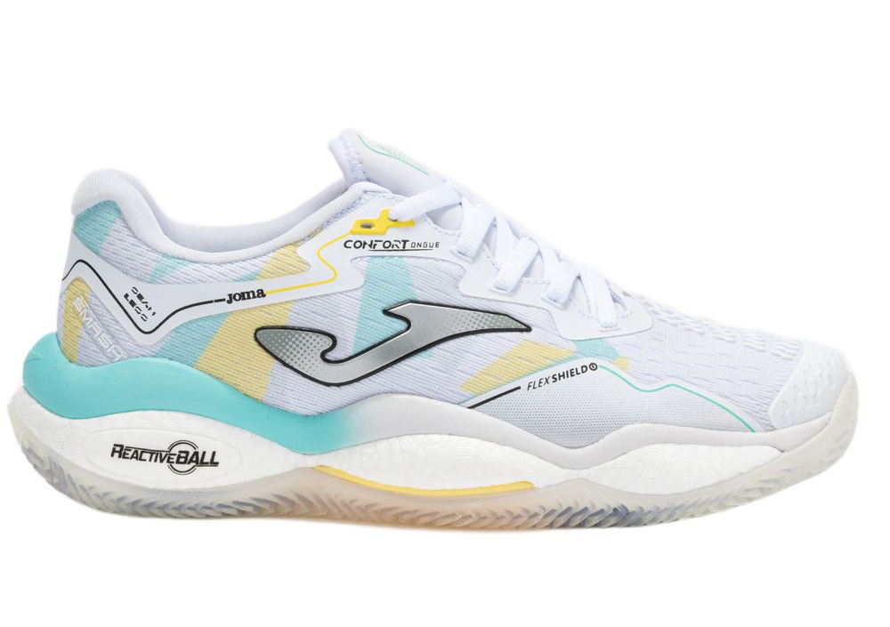 Женские кросовки для Padel Joma Smash Lady 2532 - white/blue