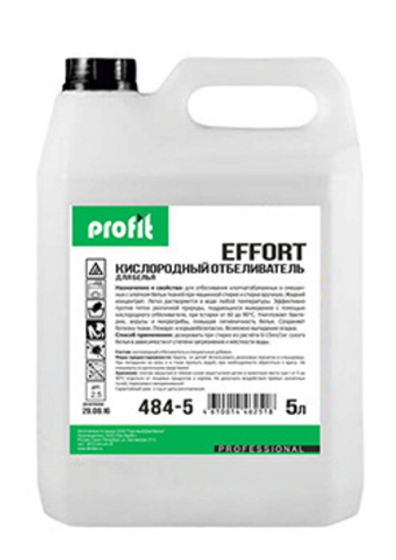 Пятновыводитель-Отбеливатель Profit Effort Кислородный 5л