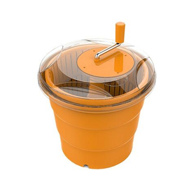 Центрифуга для сушки листьев салата 20 л,оранжевый цвет корпуса, KAP