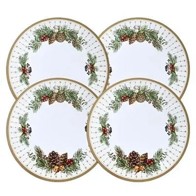 Набор подстановочных салфеток «CELEBRATION» 4шт d=38 см