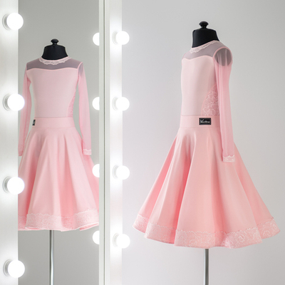 Amelia 3-01-01-A Платье для спортивных бальных танцев