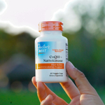 Doctor's Best, Коэнзим Q10 + наттокиназа, 60 растительных капсул