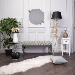 Банкетка Классика 2 Серый Каледония Минт