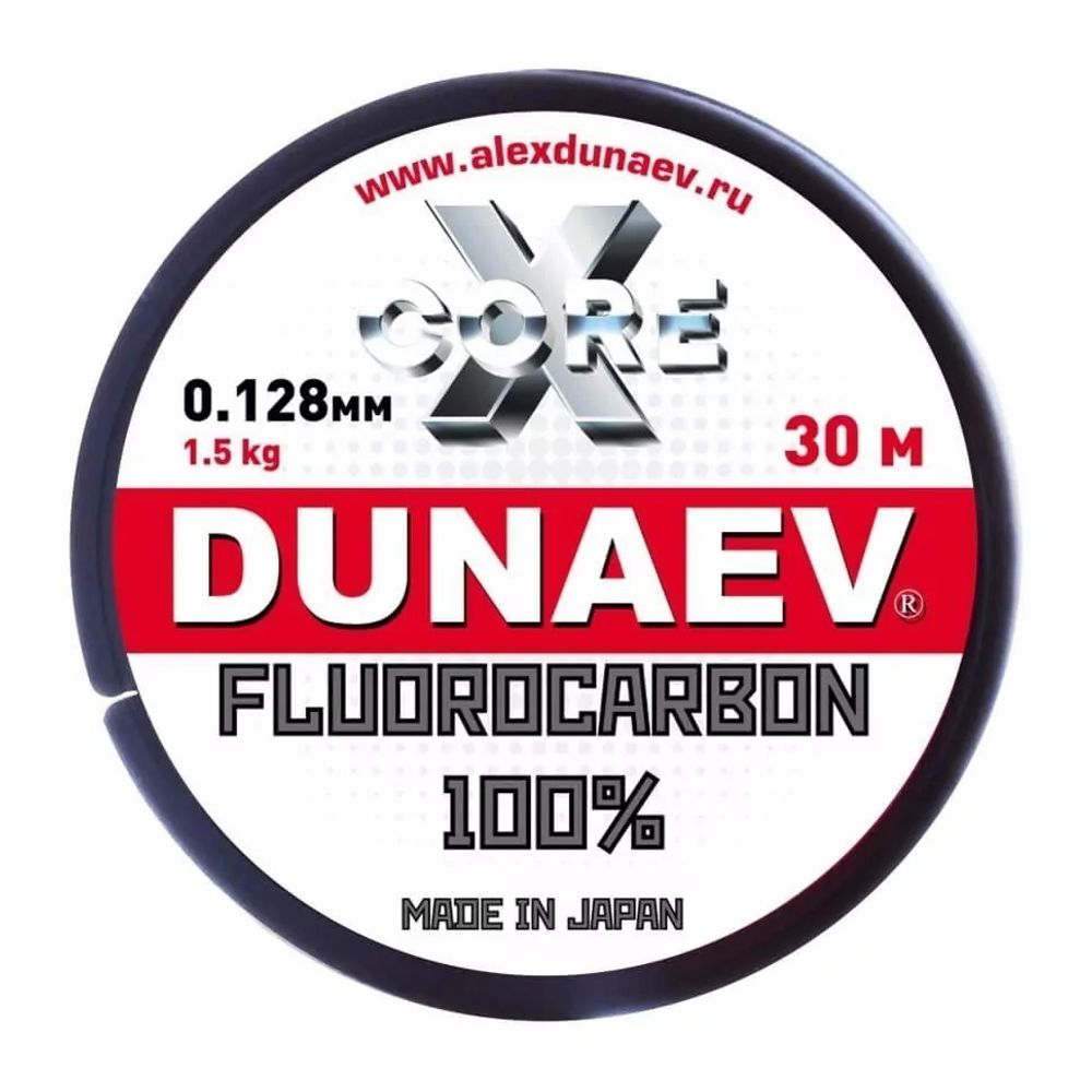 Леска Dunaev Fluorocarbon 0.190мм 30м