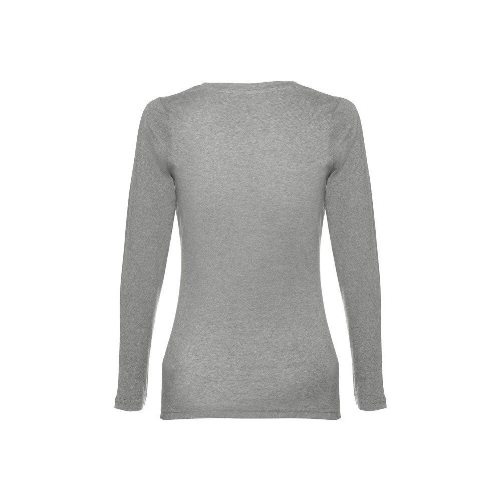 THC BUCHAREST WOMEN. Женская футболка с длинными рукавами и поясом из хлопка