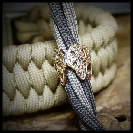 Бусина для паракорда , браслета декоративная "Сила кельта" малая