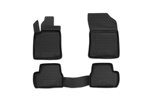 Коврики в салон для CITROEN DS3, 2011- 4 шт. (полиуретан) CARCRN10037H
