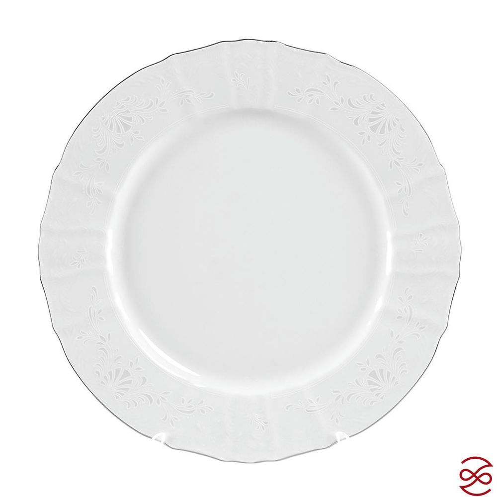 Блюдо круглое Bernadotte Платиновый узор 31 см