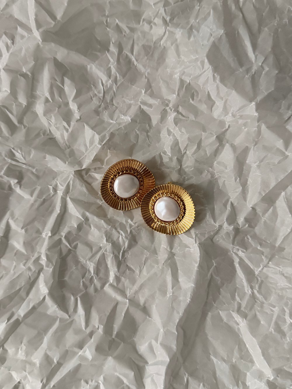 Серьги Pearl, Золотые