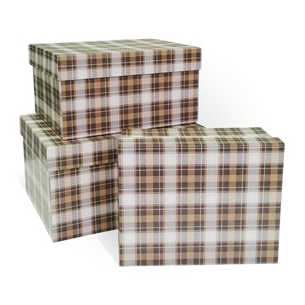 Коробка "Клетка" 19*15*9