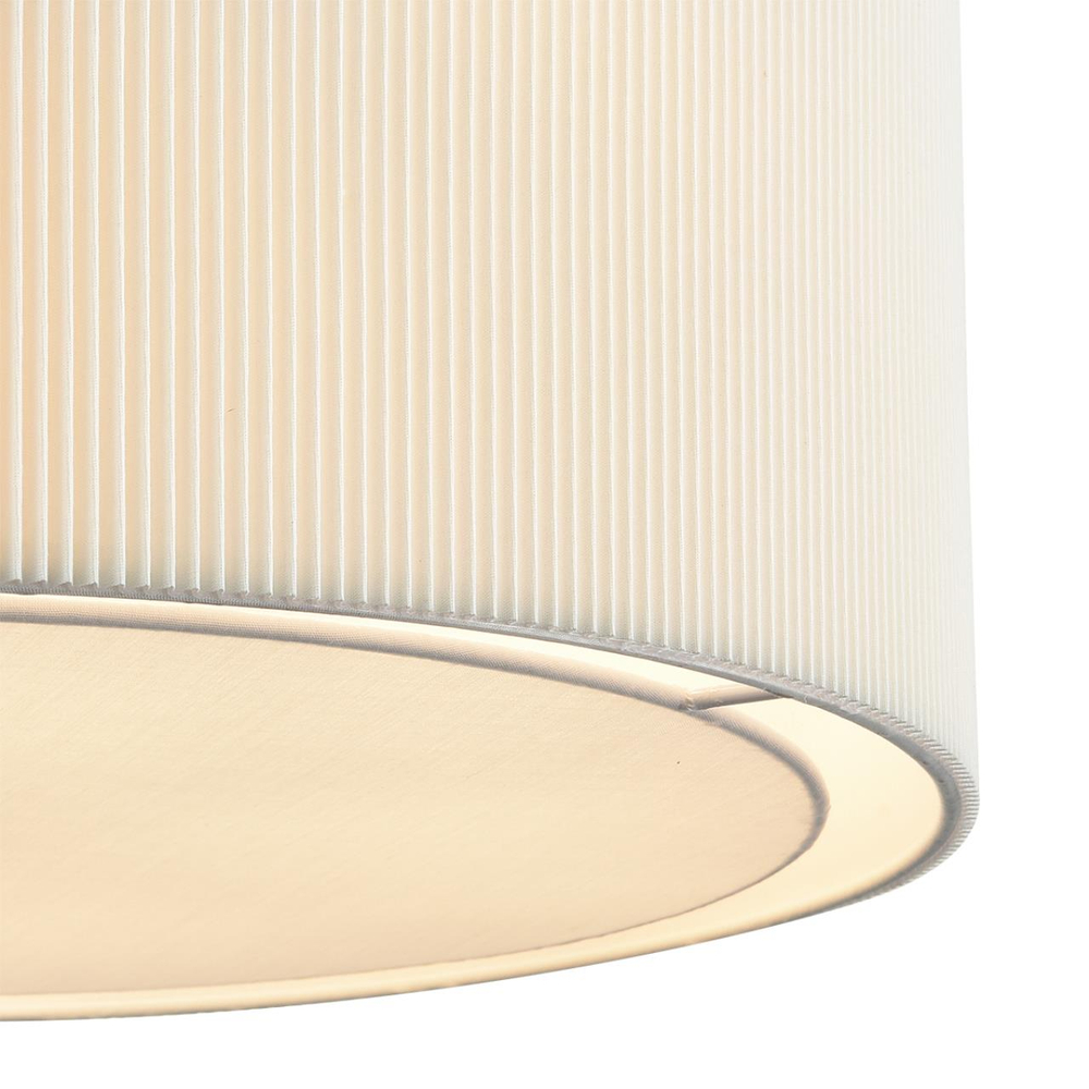 8110/5 MODERNI LN26 192 хром/белый, металл/текстиль Люстра подвесная E14 5*40W 220V ZIGRISA