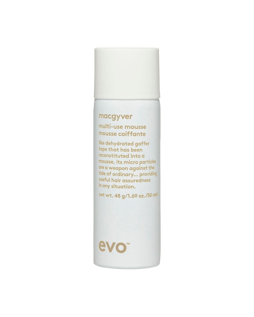 MACGYVER MULTI-USE MOUSSE / [УНИВЕРСАЛЬНЫЙ СОЛДАТ] МУСС ОСОБОГО ЗНАЧЕНИЯ