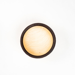 Деревянная глубокая тарелка из сибирского кедра. T196