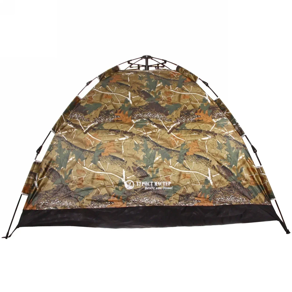 Палатка туристическая Катунь-2 однослойная, зонтичного типа, 200*150*110 см, цвет хаки