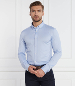 Рубашка P-HANK-BD-C1 BOSS BLACK - голубой(50490349)