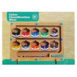 Развивающая игрушка деревянная Лабиринт магнитный в ассортименте мал, C-41912