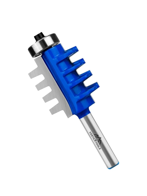 ФРЕЗА КРОМОЧНАЯ ПАЗО-ШИПОВАЯ ХВОСТОВИК - 8мм, D-33мм, H-40мм, а°-14°, B-7мм, L-86.3мм