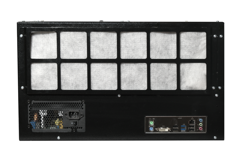 Продувная тушка для майнинга на 15 маленьких видеокарт