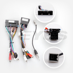 Комплект рамки с разъёмами 9" Kia Soul 2008-2011 до рестайлинга - Car-Smart 3061