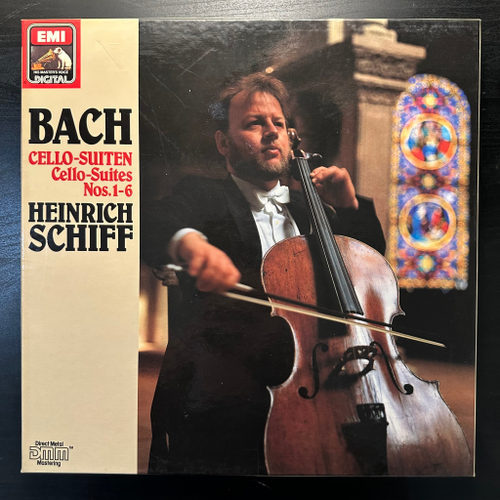 Бах, Генрих Шифф - Сюиты для виолончели 1-6 (Германия 1985г.)