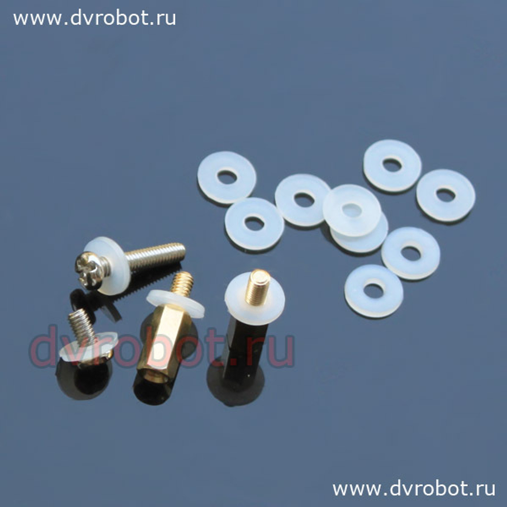 Шайба нейлон М3*7*1