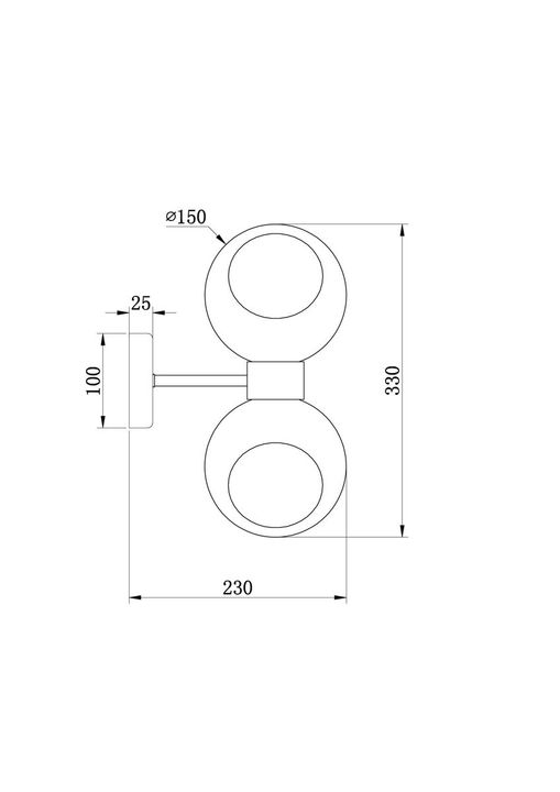 Бра Freya Bony FR5394WL-02BS
