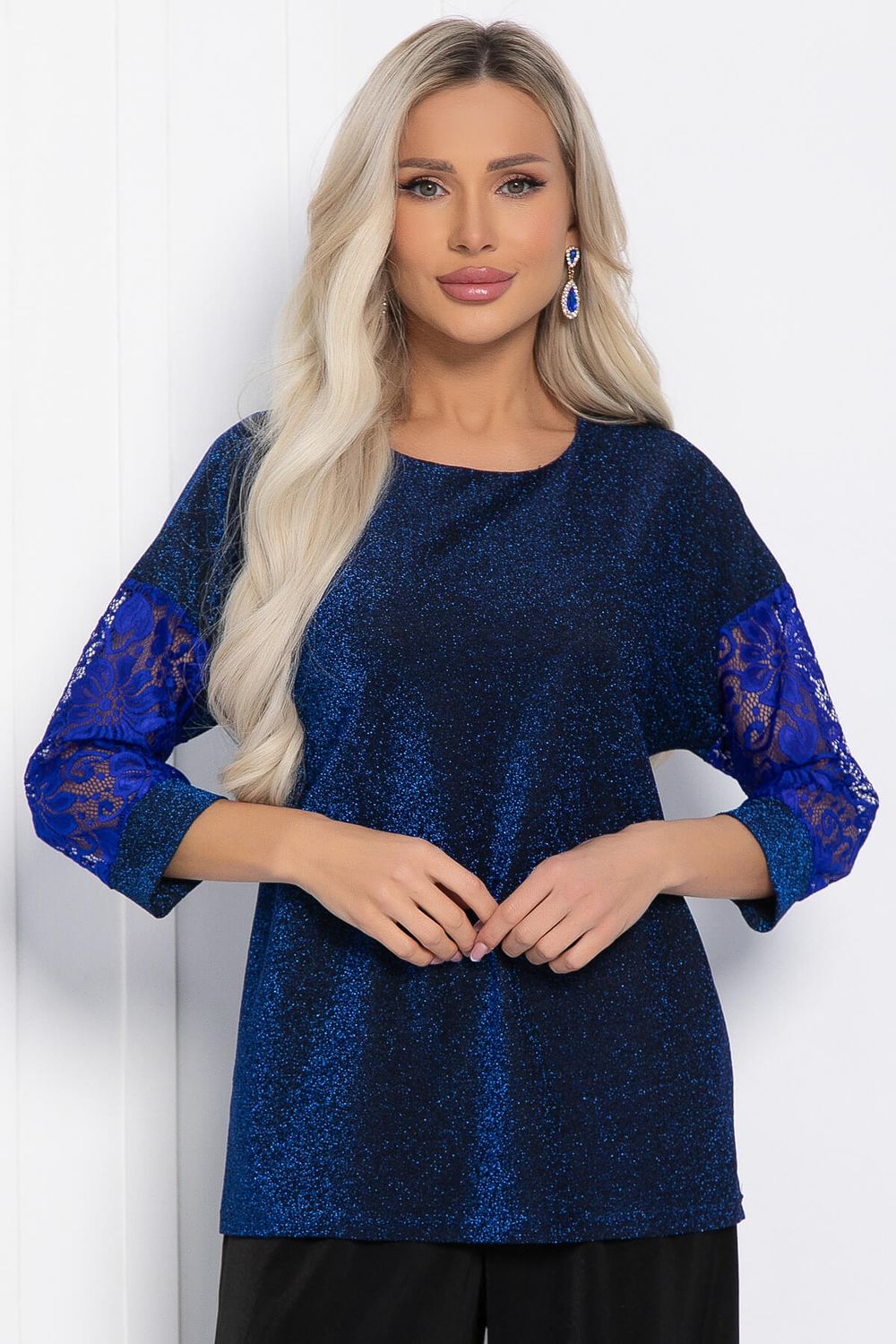 Джемпер В гармонии с собой (электрик) Б12297 LT Collection