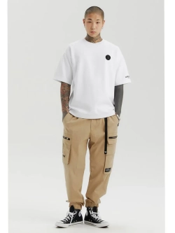 Брюки-карго на молнии