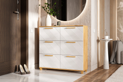 Ирис Обувница (1000) (Браш Вайт, Дуб Крафт)