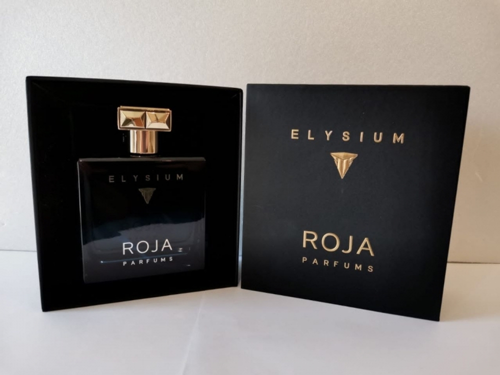 Roja Dove Elysium Pour Homme Parfum Cologne 100ml (Коробка парфюма без слюды, парфюм новый, распаковка для фото)