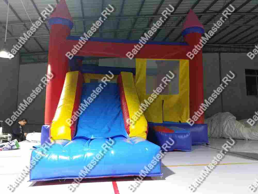 Детский надувной батут "Замок непосед 2" 4*4*3 м