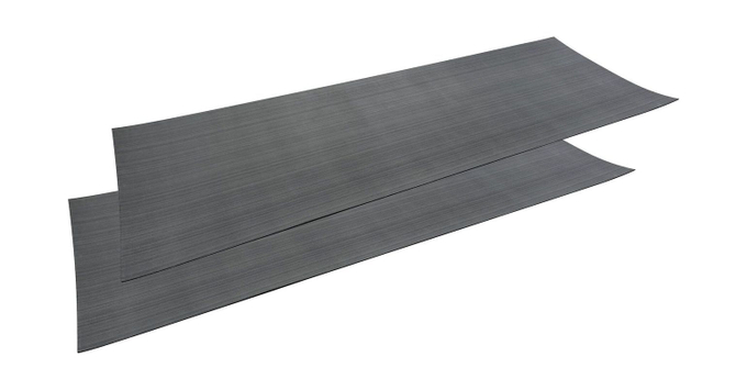 Покрытие палубное EVA, 2400х900х6мм, самоклеящееся, темно-серое, тип "C", упаковка 2 листа, Marine Rocket