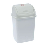 Ведро для мусора "Камелия", №3 18 л белый РП-1013