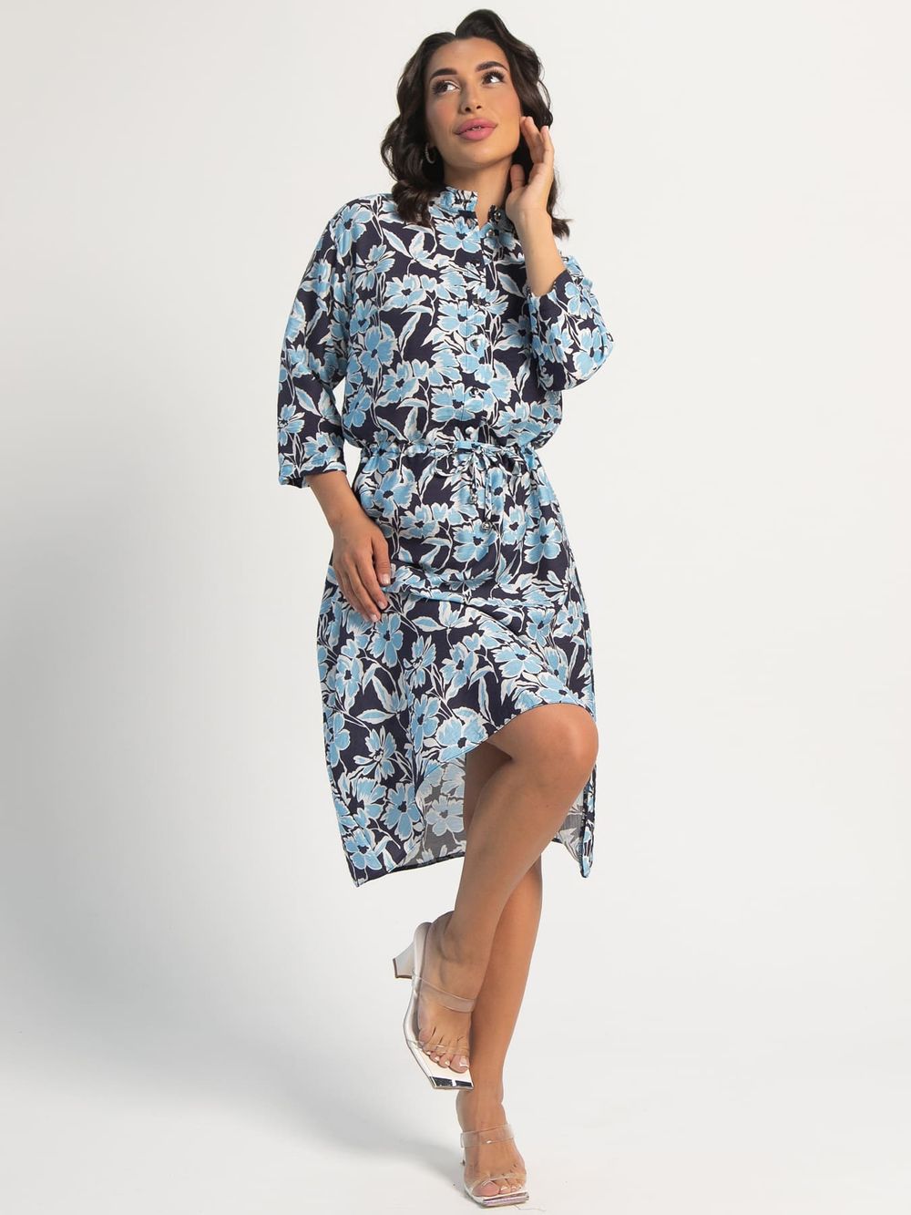 Платье Эдванта (сине-голубое) П15913-45М LT Collection