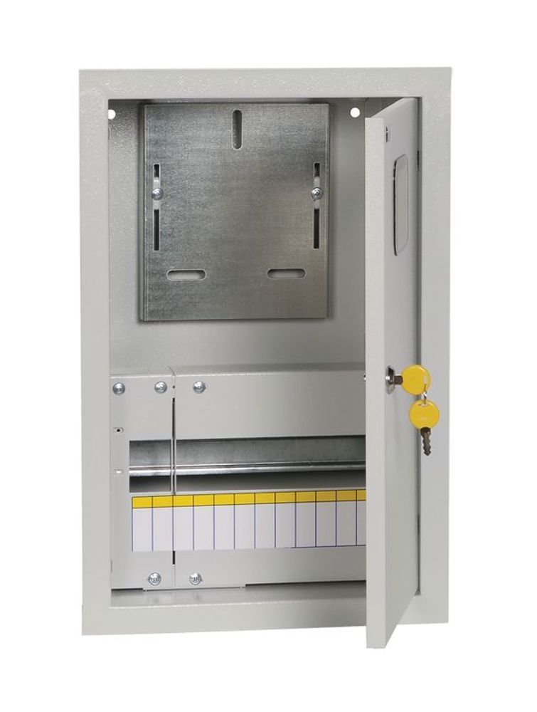 Корпус металлический ЩУРв-1/12 (480х320х165мм) IP31 TITAN IEK