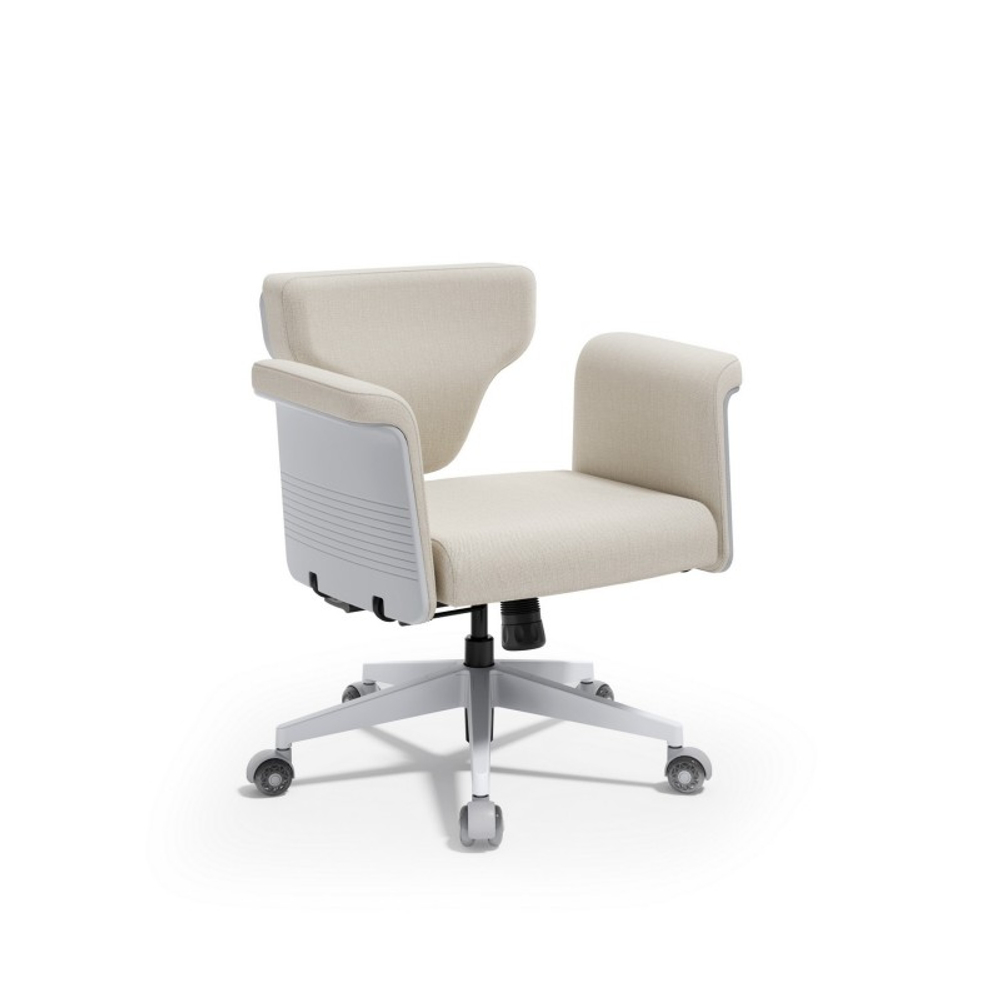 Кресло-трансформер FoxGear STUDIO Fabric, светло-серый (FG-STUDIO-F-OW)