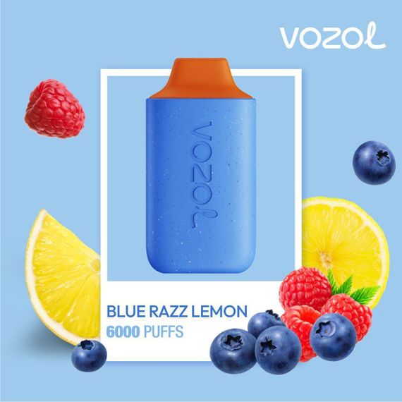 Vozol Star 6000 – Blue Razz Lemon (5% nic)